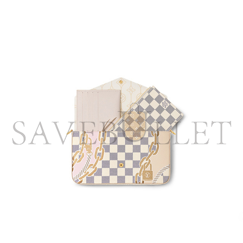 l0*is V*t0n pochette fÉlicie chain bag n60466 (21*11*2cm)